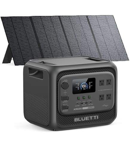Amazon.co.jp: BLUETTI 家庭用バックアップ電源 AC300&B300セット 大